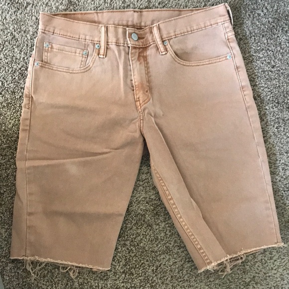 levi's cutoff shorts mens